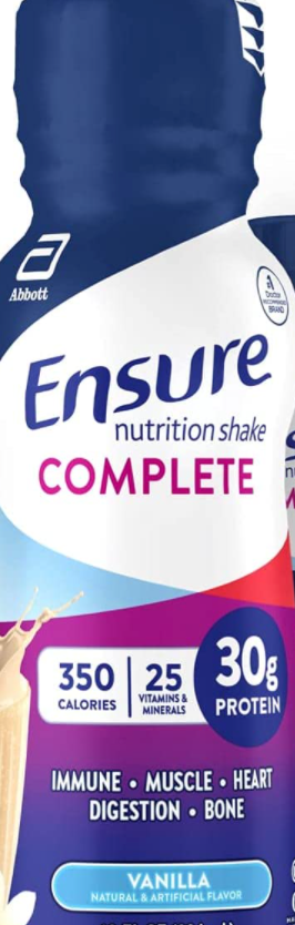 ENSURE COMPLETE NUTRITION SHAKE (8 OZ)