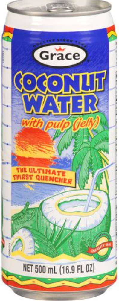 GRACE COCONUT WATER (WITH PULP, 500 ML)