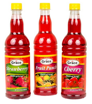 GRACE SYRUP (ASSORTED FLAVORS, 1 L)