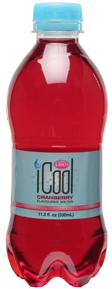 LASCO ICOOL CRANBERRY FLAVOURED WATER (330 ML)