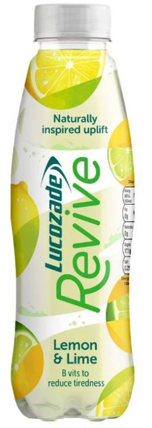LUCOZADE REVIVE SPORTS DRINK (LEMON/LIME, 380 ML)