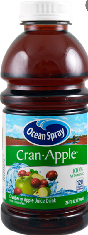OCEAN SPRAY CRAN APPLE JUICE DRINK (295 ML)
