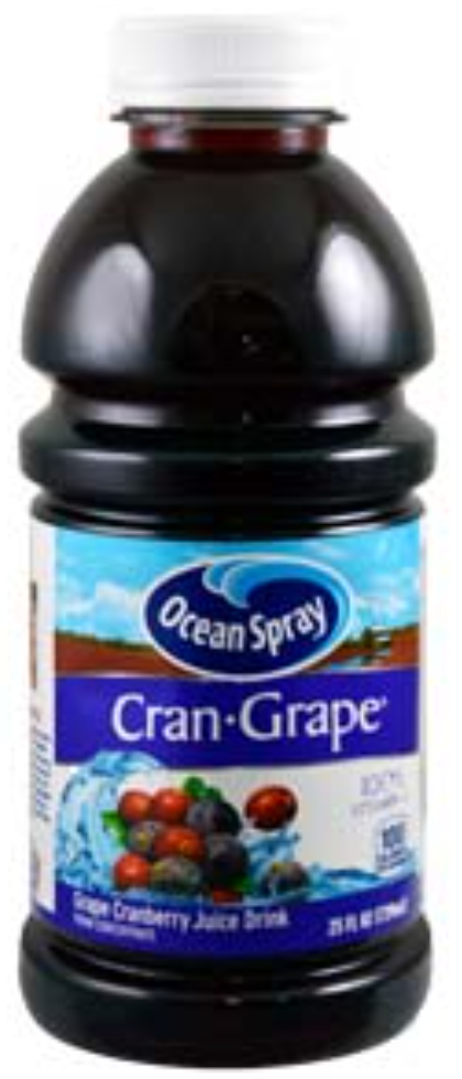 OCEAN SPRAY CRAN-GRAPE JUICE DRINK (354 ML)