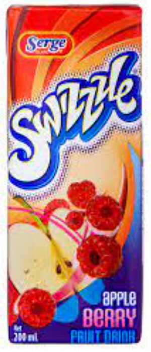 SWIZZZLE JUICE DRINK (ASSORTED FLAVORS, 200 ML)