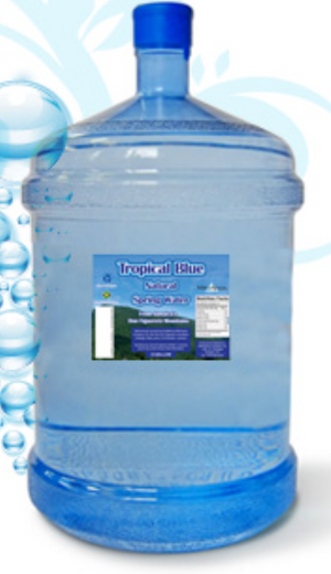 TROPICAL BLUE SPRING WATER (5 GALLON, WITHOUT BOTTLE EXCHANGE)