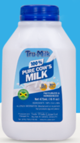 TRU-MILK PURE COW'S MILK (475 ML)