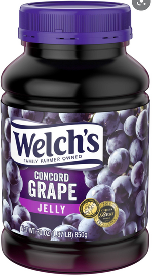 WELCH'S CONCORD GRAPE JELLY (850 G)