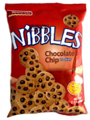 BERMUDEZ NIBBLES CHOCOLATE CHIP COOKIES (60 G)