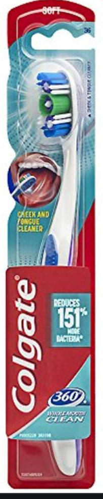 COLGATE TOOTHBRUSH 360 CLEAN (SOFT)