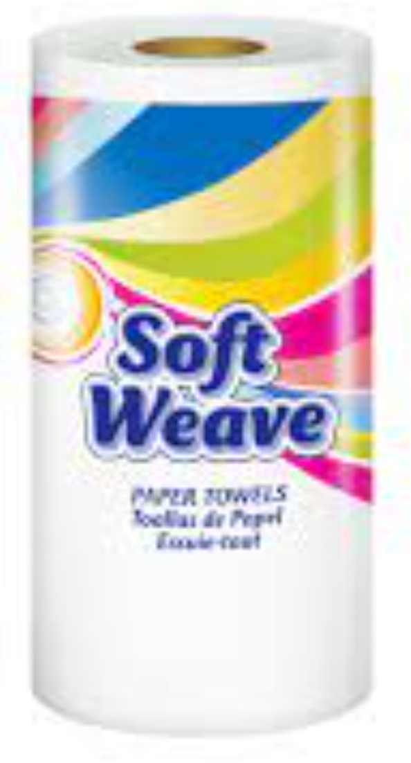 SOFT WEAVE PAPER TOWELS (PLAIN)