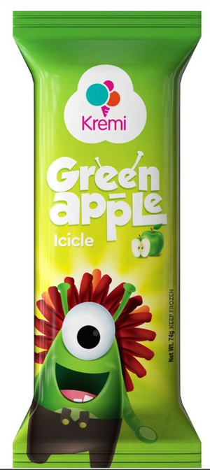 KREMI ICICLE (GREEN APPLE, 74 G)