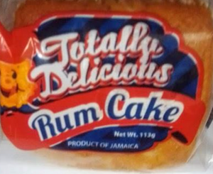 TOTALLY DELICIOUS RUM CAKE (113 G)