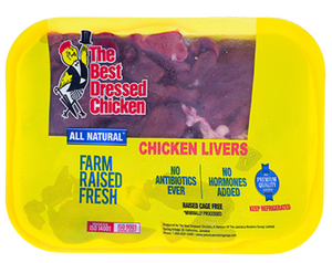 BEST DRESSED CHICKEN TRAY PACK (LIVERS)
