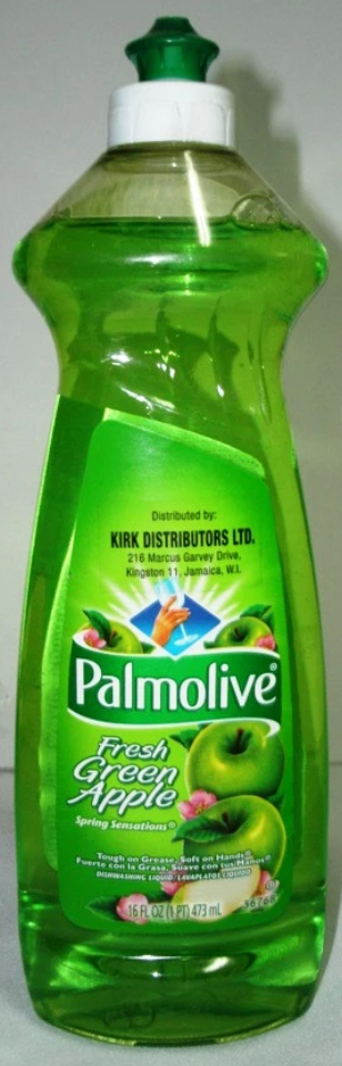 PALMOLIVE DISHWASHING SOAP GREEN APPLE (473 ML)