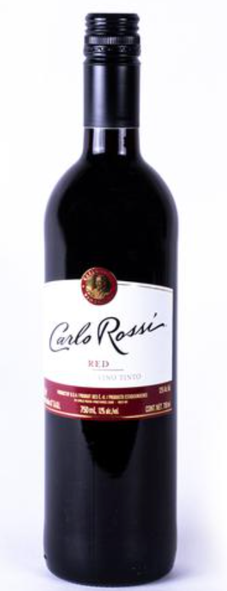 CARLO ROSSI RED WINE (750 ML)