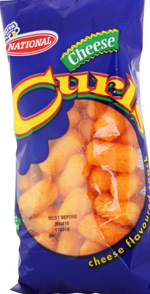 NATIONAL CHEESE CURLS (30 G)