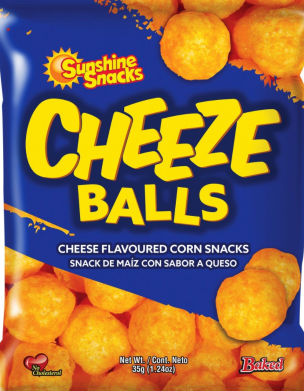 SUNSHINE CHEEZE BALLS (33 G)