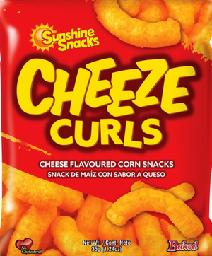 SUNSHINE CHEESE CURLS (33 G)