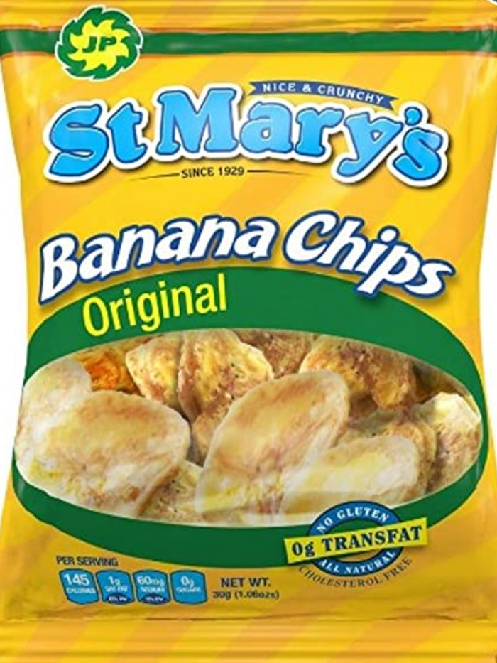 JP ST. MARY'S BANANA CHIPS (LIGHTLY SALTED, 30 G)