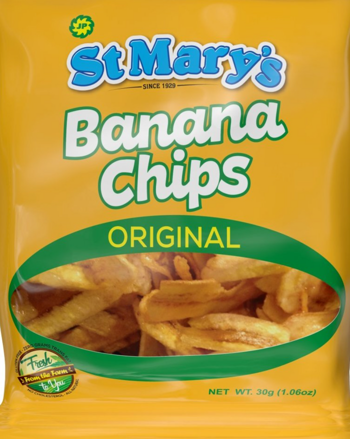 ST. MARY'S BANANA CHIPS (30 G)