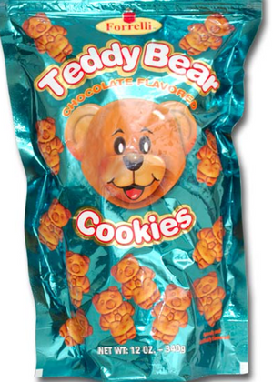FORELLI CHOCOLATE FLAVOURED TEDDY BEAR COOKIES (340 G)