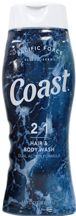COAST 2 IN 1 HAIR & BODY WASH (532 ML)