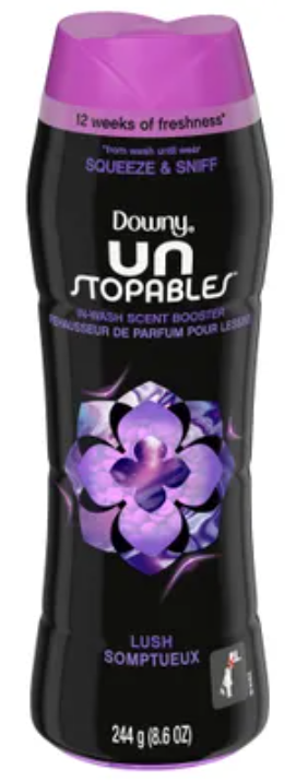 DOWNY UNSTOPPABLES LAUNDRY SCENT BOOSTER BEADS (LUSH, 285 G)