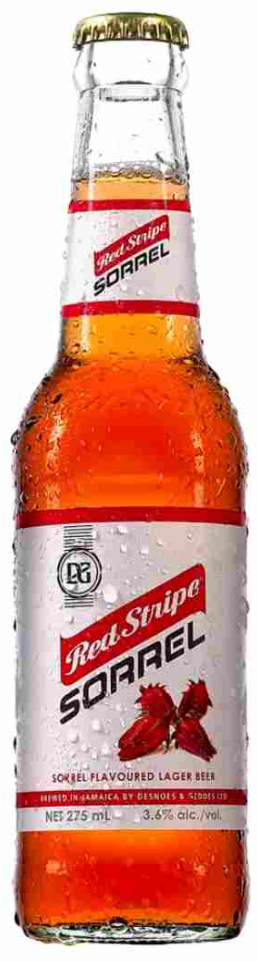 RED STRIPE BEER (BOTTLE, SORREL, 275 ML)