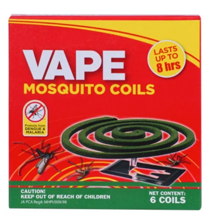 VAPE MOSQUITO COILS (6 UNITS)