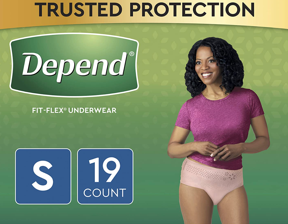 DEPEND UNDERWEAR FIT FLEX (S, ADULT PAMPERS, 19) – Fedlin Limited