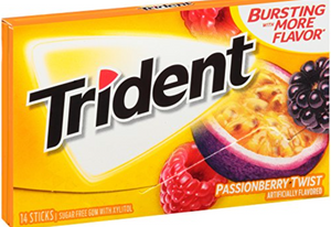 TRIDENT GUM (PASSION BERRY)