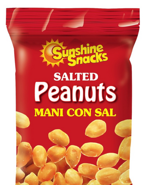 SUNSHINE PEANUTS (SALTED, 60 G)