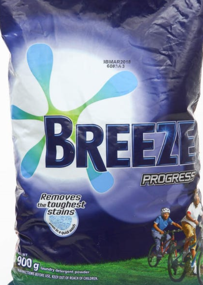 BREEZE PROGRESS LAUNDRY DETERGENT (900 G)