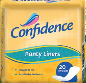 CONFIDENCE PANTY LINERS (20)