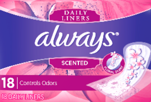 ALWAYS SCENTED LINERS (18)