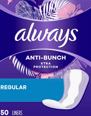 ALWAYS XTRA PROTECTION DAILY LINERS REGULAR (50)