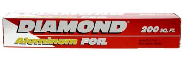 DIAMOND ALUMINIUM FOIL (200 SQ FT)