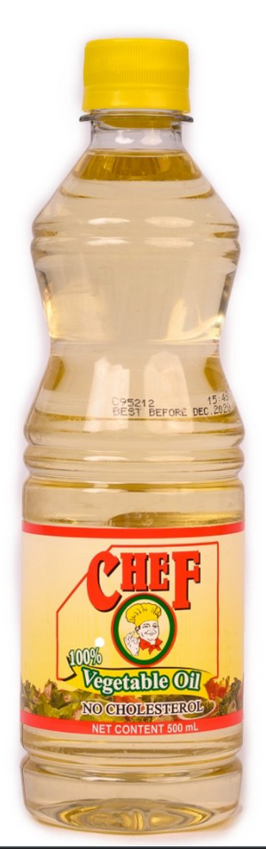 CHEF VEGETABLE OIL (500 ML)