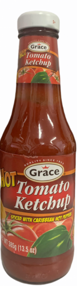 GRACE HOT TOMATO KETCHUP (385 G)