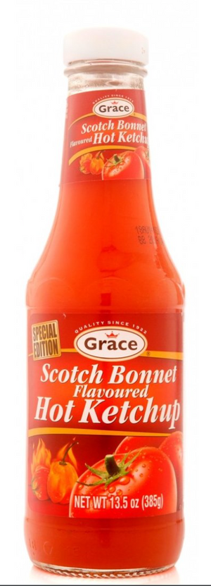 GRACE SCOTCH BONNET KETCHUP (385 G)