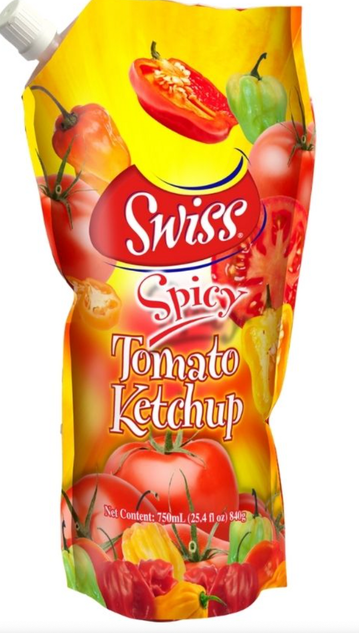 SWISS SPICY TOMATO KETCHUP (750 ML / 840 G)