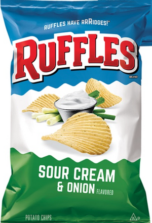 RUFFLES SOUR CREAM CHIPS (32 G)