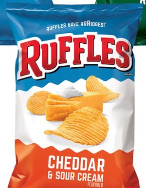 RUFFLES CHEDDAR & SOUR CREAM CHIPS (32 G)