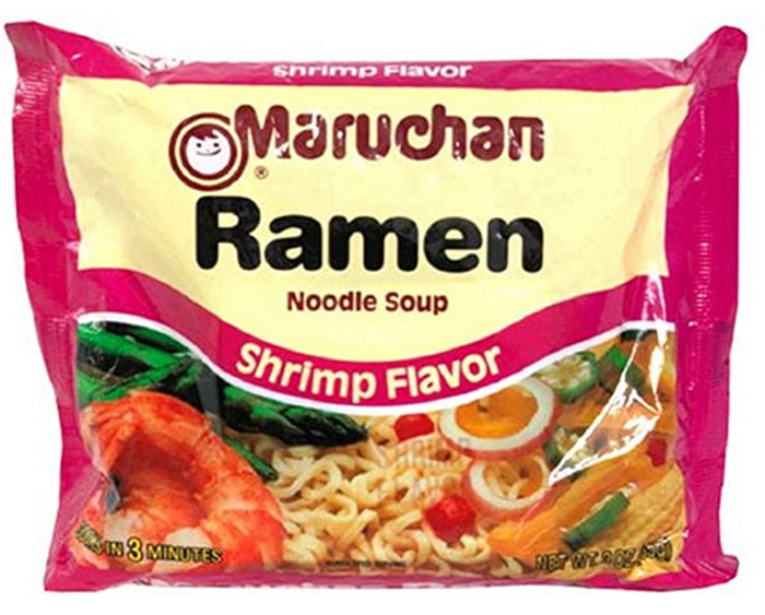 MARUCHAN RAMEN NOODLE SOUP (SHRIMP, 85 G / 3 OZ)