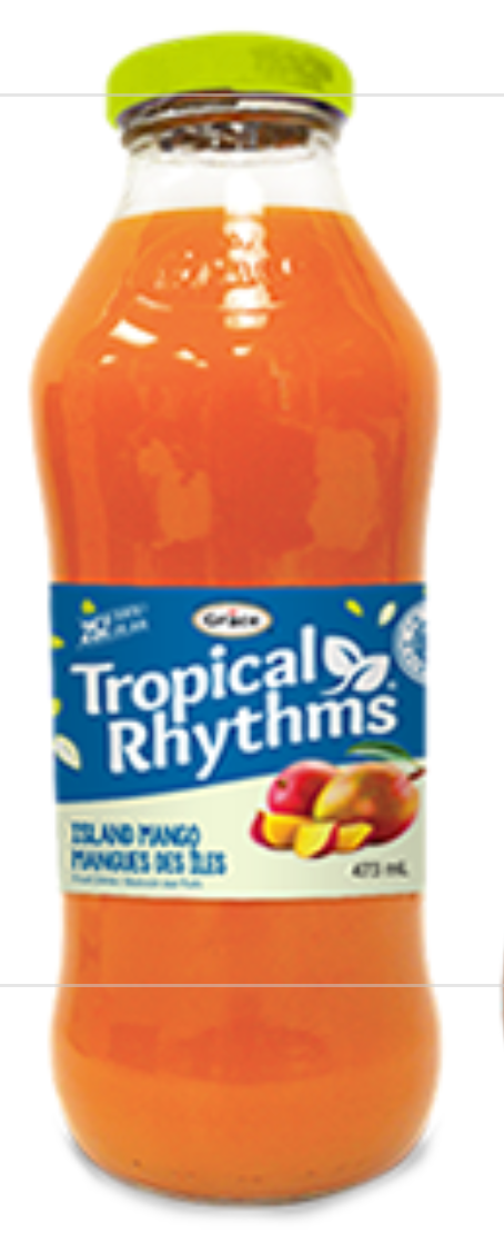 GRACE TROPICAL RHYTHYMS DRINK (ISLAND MANGO, 16 OZ)