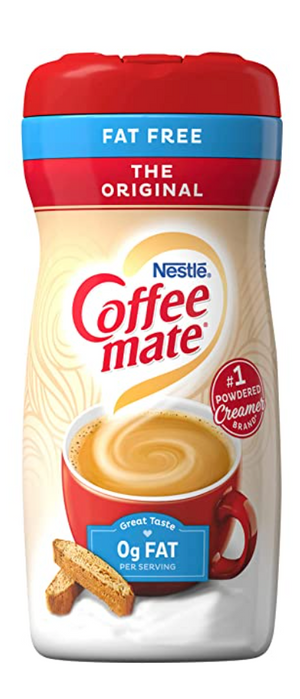 NESTLE COFFEE MATE POWDERED CREAMER (FAT FREE, 453.5 G, ORIGINAL)