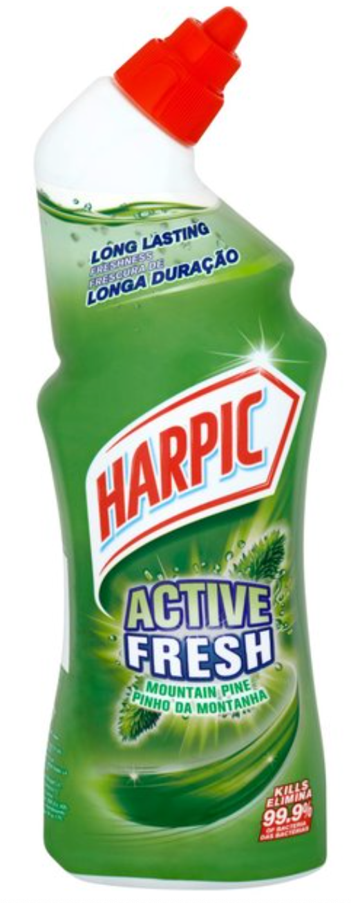 Harpic toilet cleaner - Active Fresh citrus - 750 ml