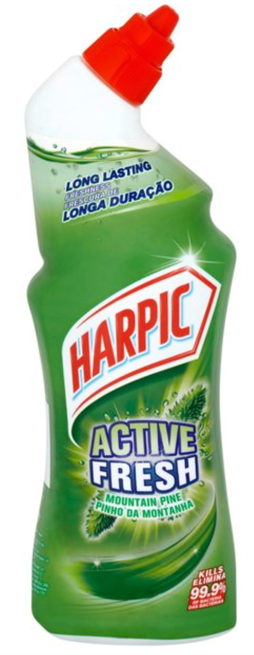 HARPIC ACTIVE FRESH TOILET BOWL CLEANER (MOUNTAIN PINE, 750 ML)