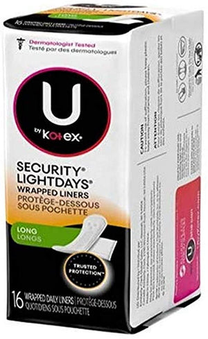 U-KOTEX SECURITY LIGHT DAYS LINERS (16)