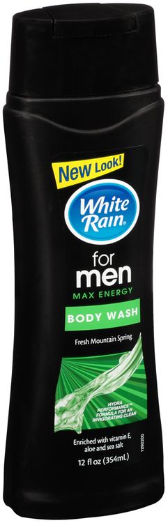 WHITE RAIN MEN MAX ENERGY BODY WASH FRESH MOUNTAIN SPRING (354 ML)